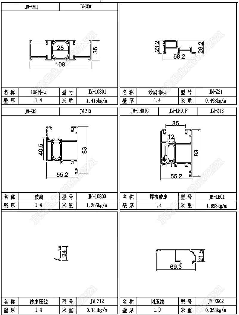 1.室內(nèi)紗扇與窗框采用平框設(shè)計(jì)。
